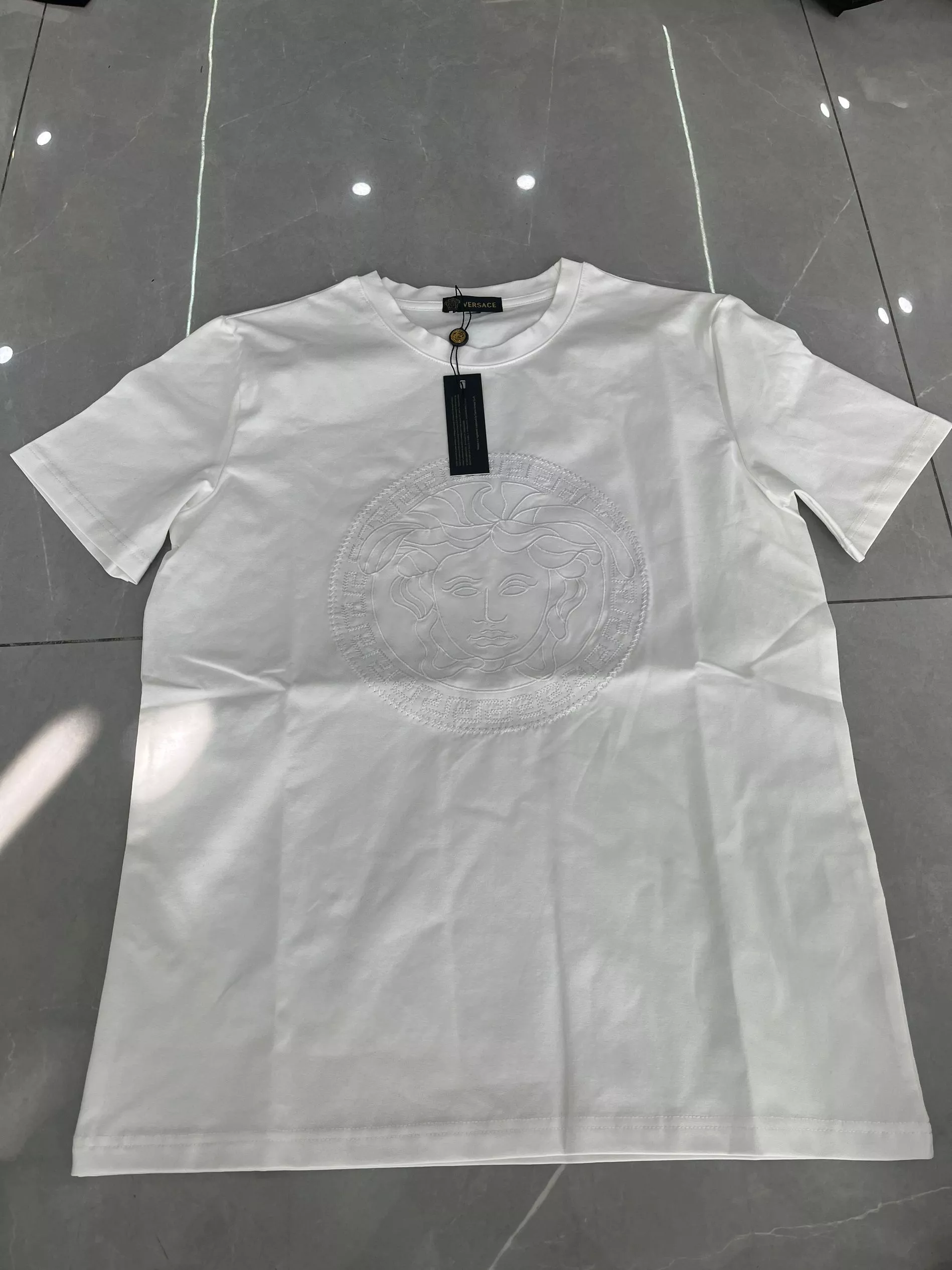 Comfortable 2849 Versace T-Shirts Short Sleeved For Men