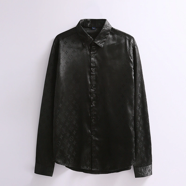 Comfortable 2957 Louis Vuitton LV Shirts Long Sleeved For Men