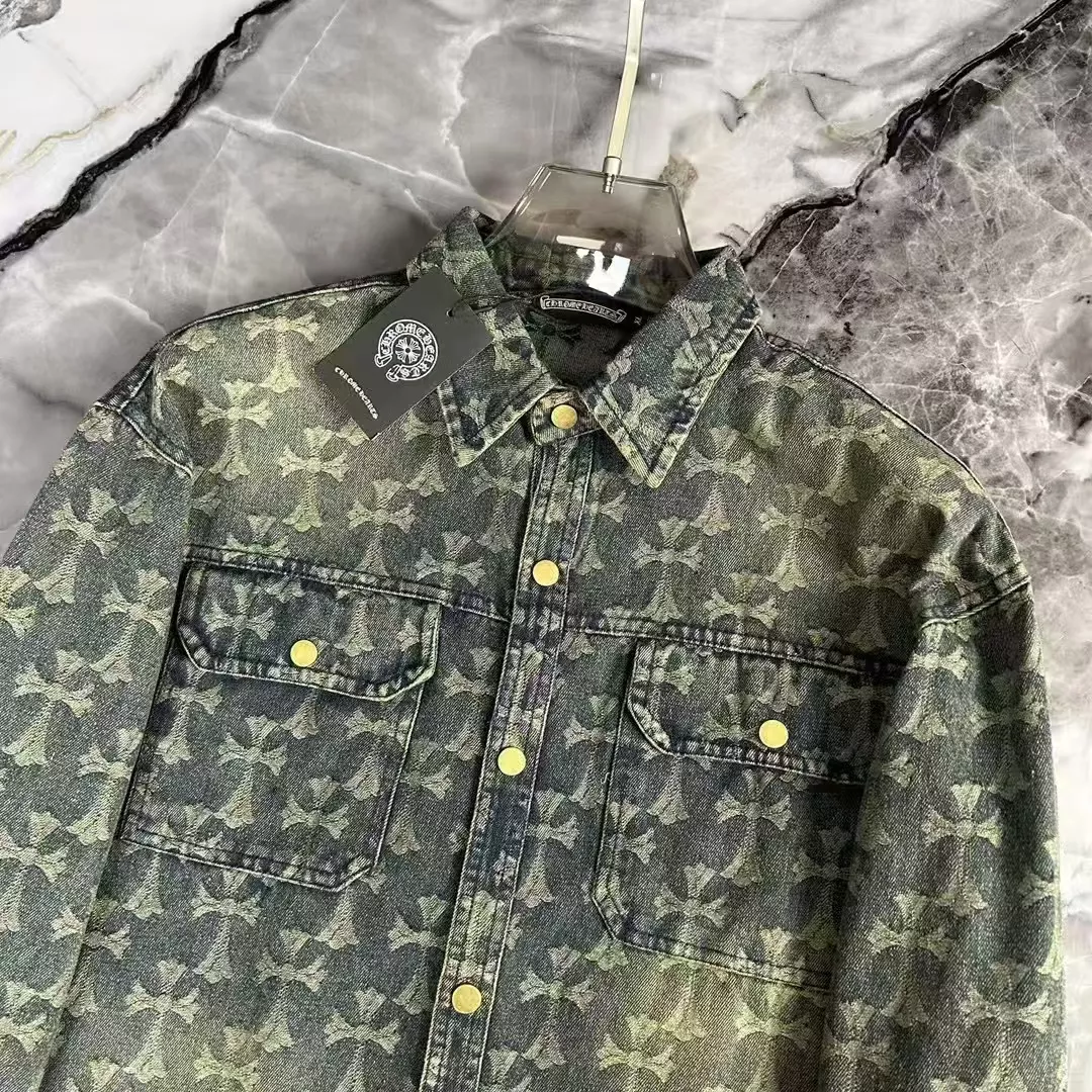 Comfortable 3092 Chrome Hearts Jackets Long Sleeved For Men