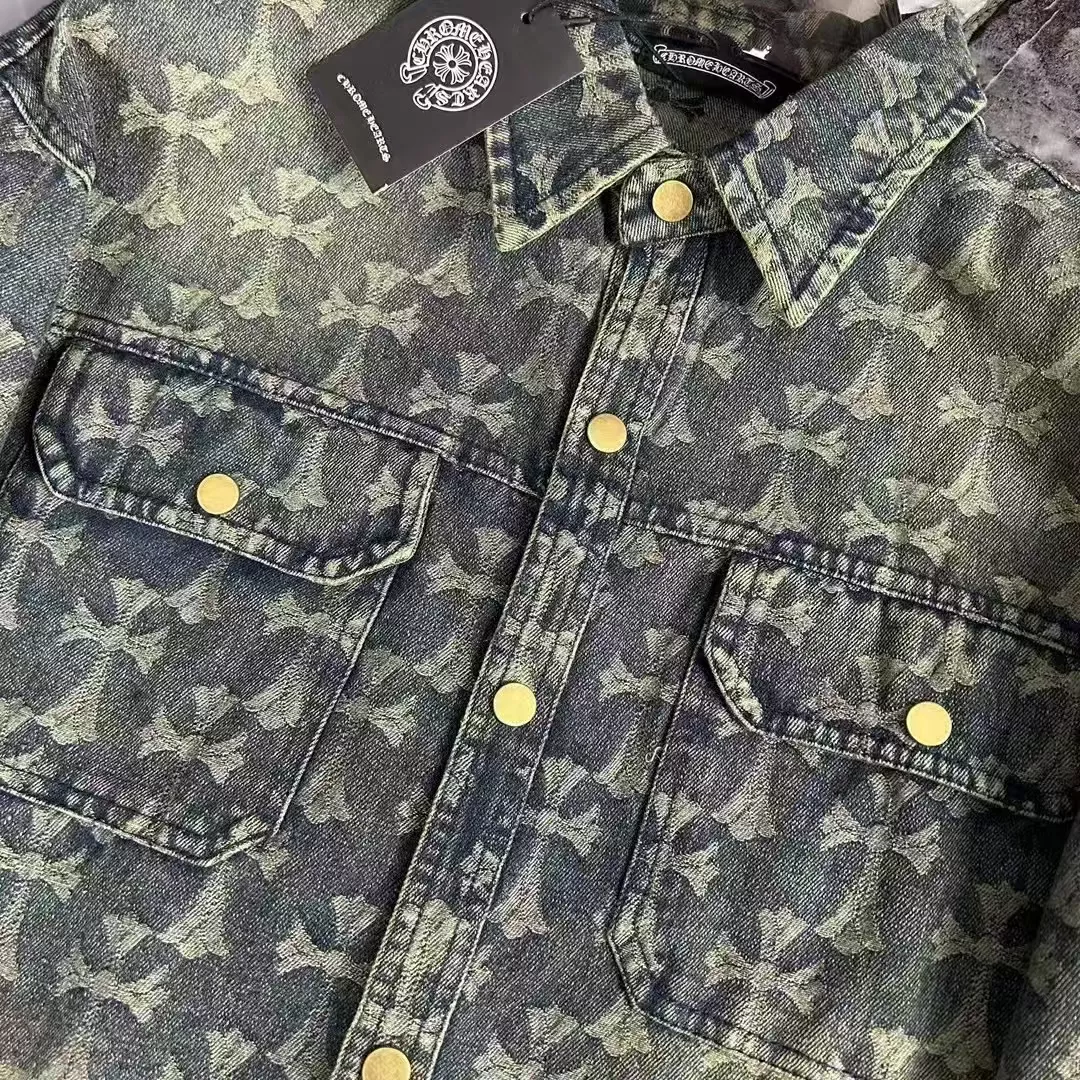 Comfortable 3092 Chrome Hearts Jackets Long Sleeved For Men