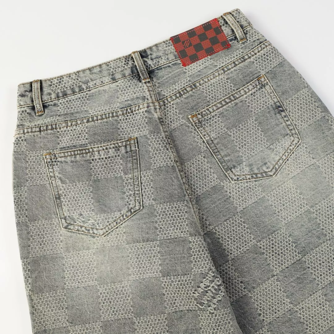 Comfortable 3146 Louis Vuitton LV Jeans For Unisex