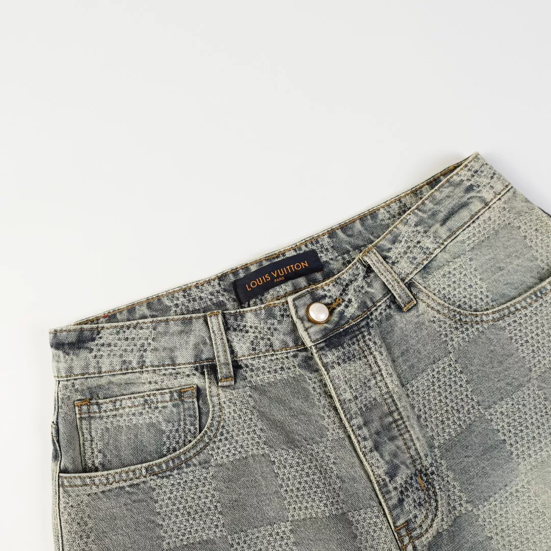 Comfortable 3146 Louis Vuitton LV Jeans For Unisex