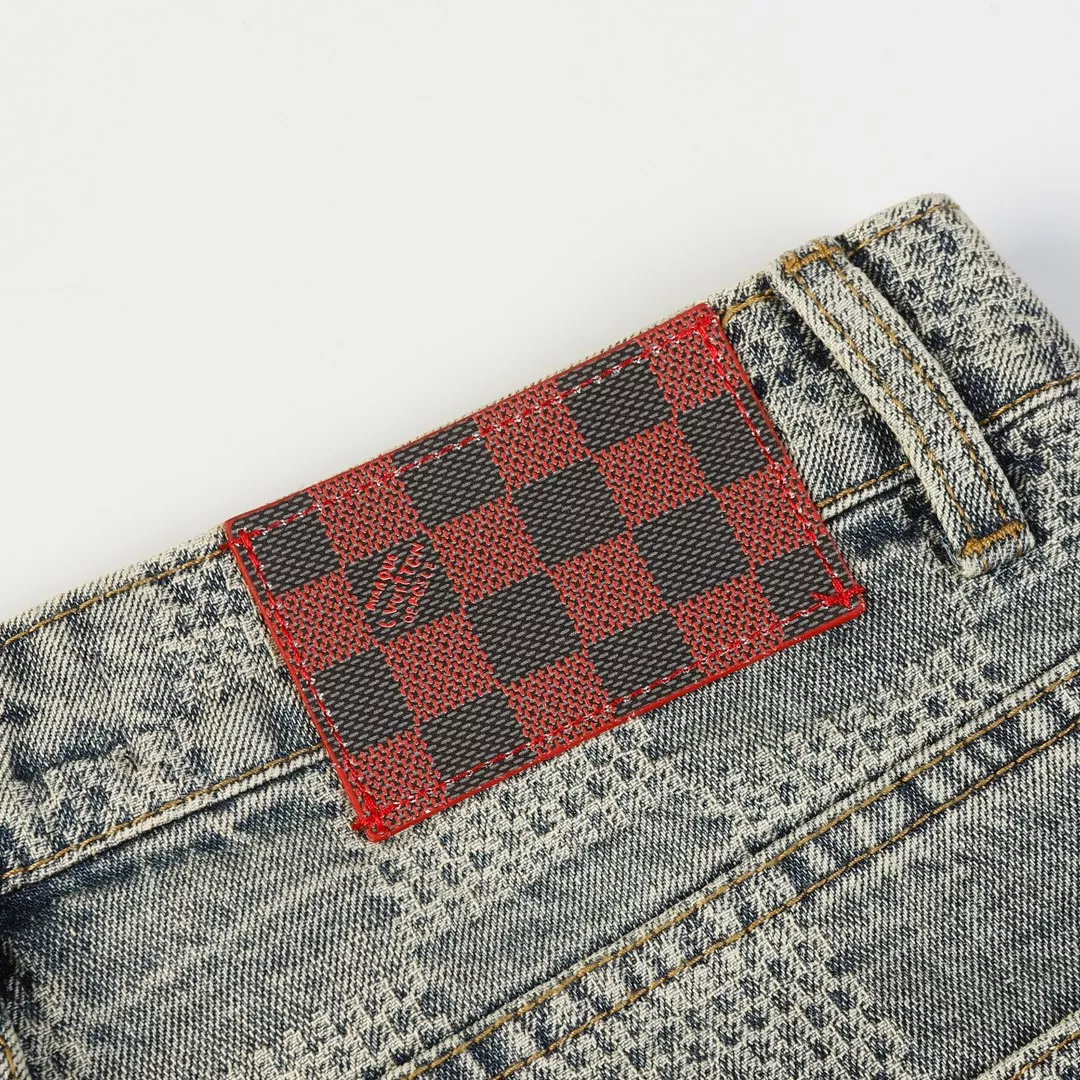Comfortable 3146 Louis Vuitton LV Jeans For Unisex
