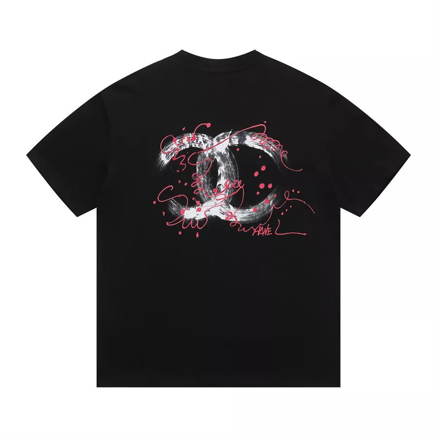 Comfortable 3169 Chanel T-Shirts Short Sleeved For Unisex