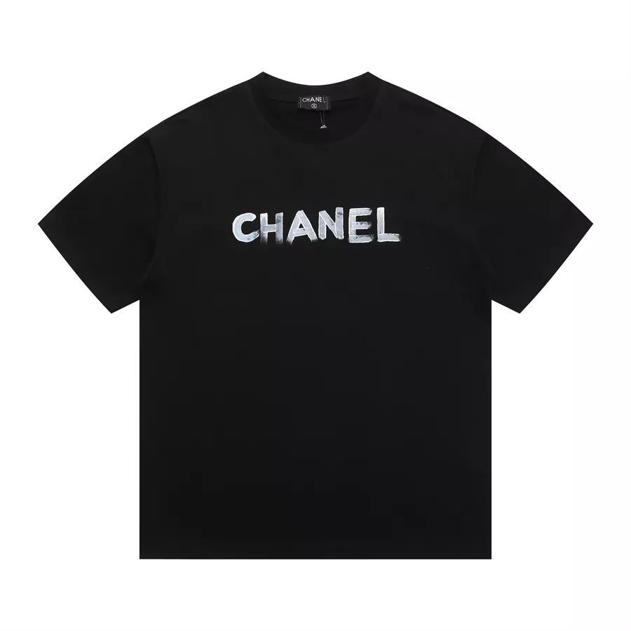 Comfortable 3169 Chanel T-Shirts Short Sleeved For Unisex