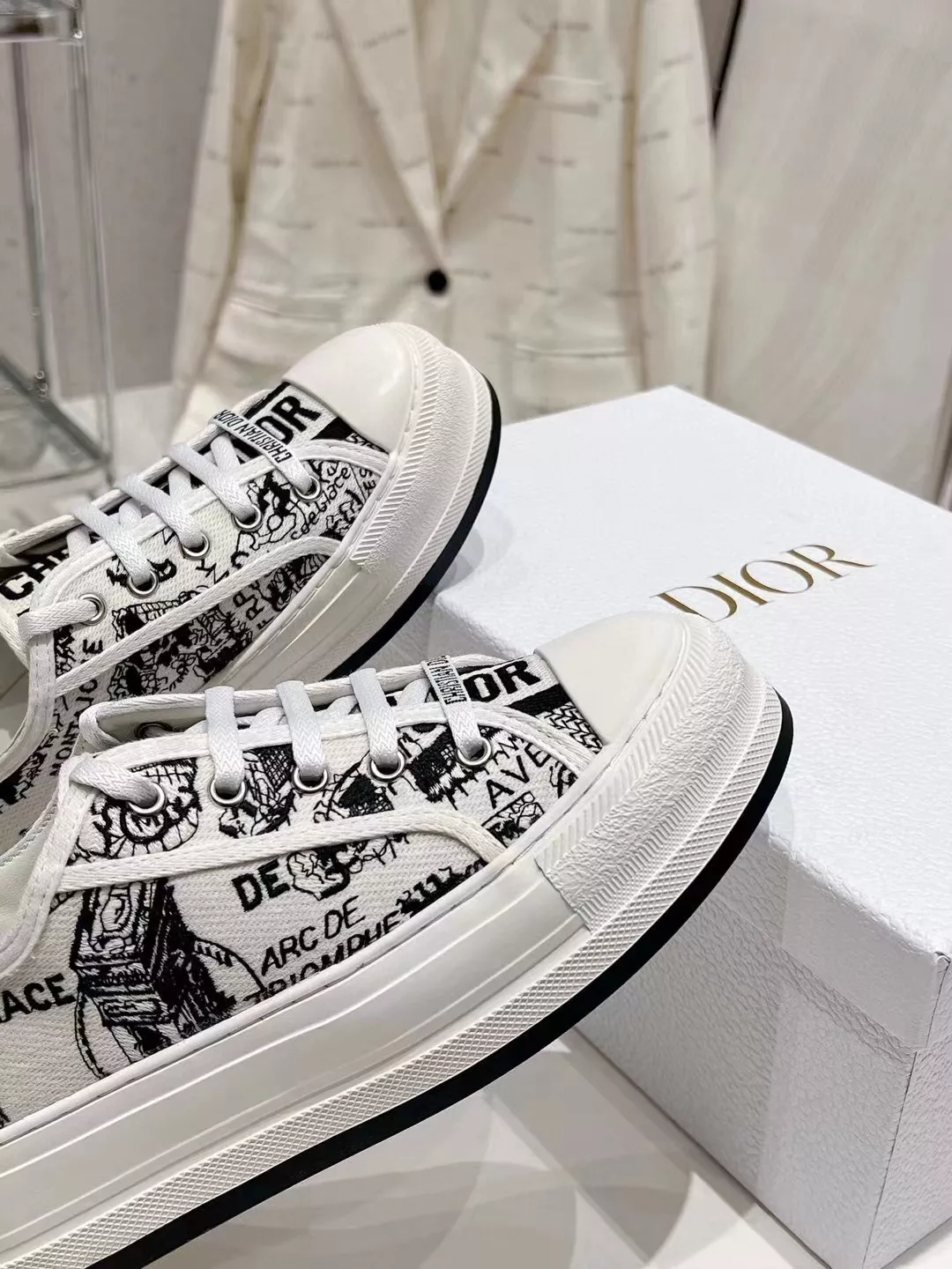 Comfortable 3369 Christian Dior Casual Shoes For Women