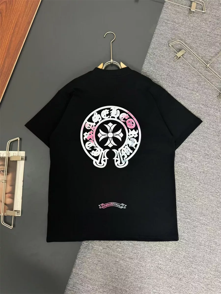 Comfortable 3394 Chrome Hearts T-Shirts Short Sleeved For Unisex