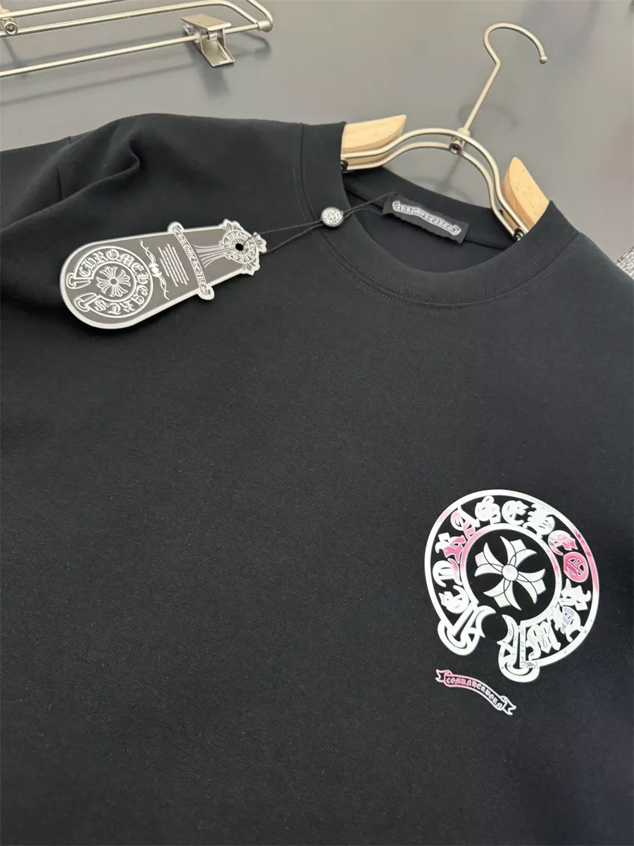 Comfortable 3394 Chrome Hearts T-Shirts Short Sleeved For Unisex