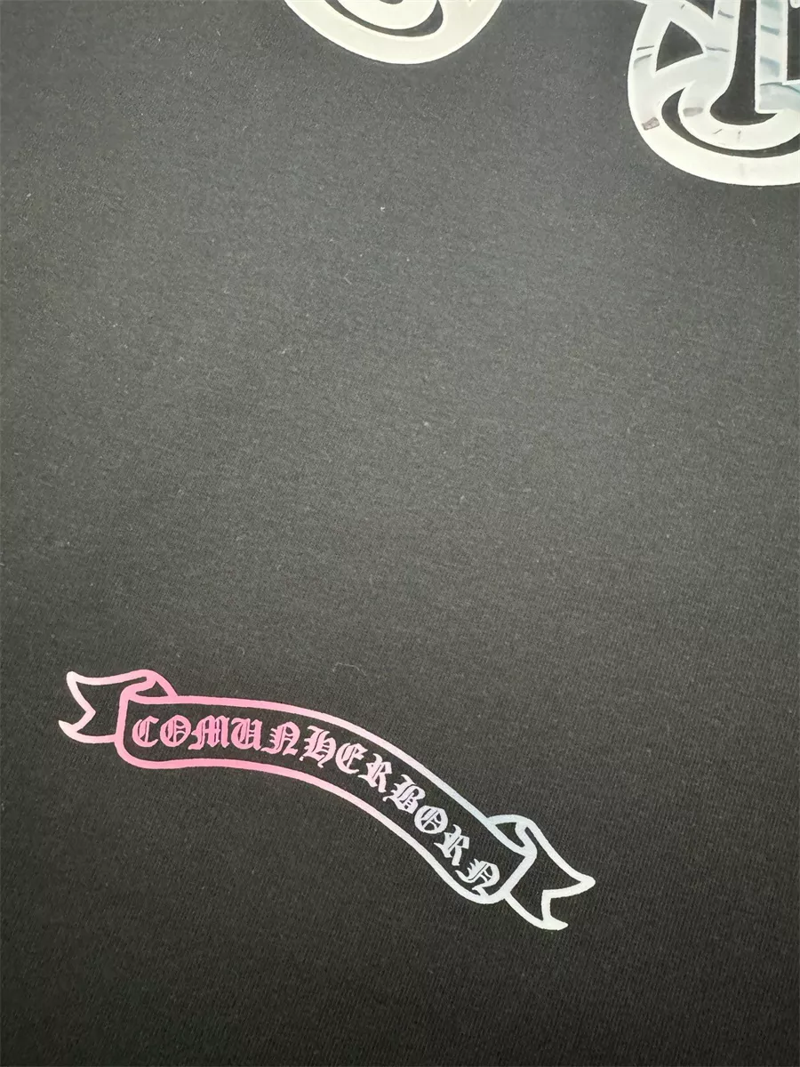 Comfortable 3394 Chrome Hearts T-Shirts Short Sleeved For Unisex
