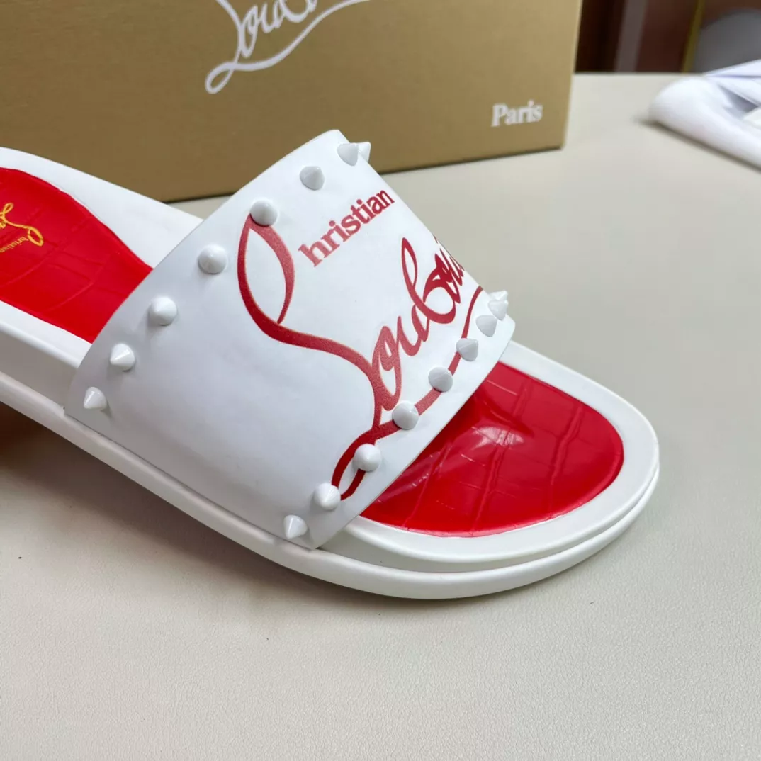 Comfortable 3403 Christian Louboutin CL Slippers For Men