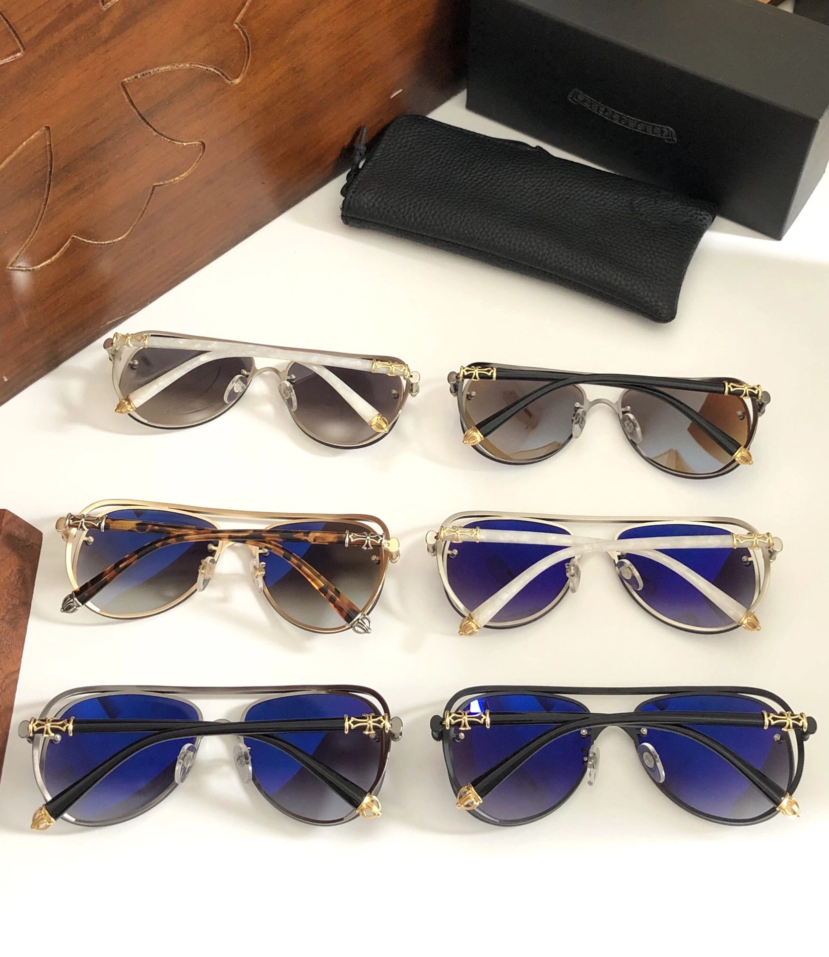 Comfortable 3417 Chrome Hearts AAA Quality Sunglasses