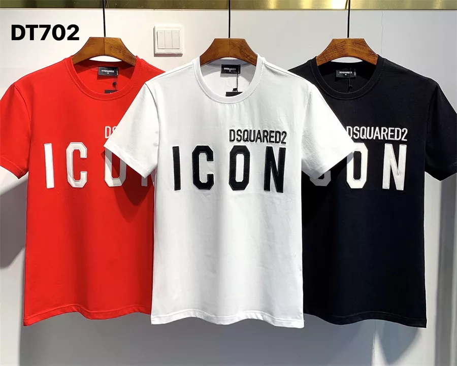 Comfortable 3583 Dsquared T-Shirts Short Sleeved For Men