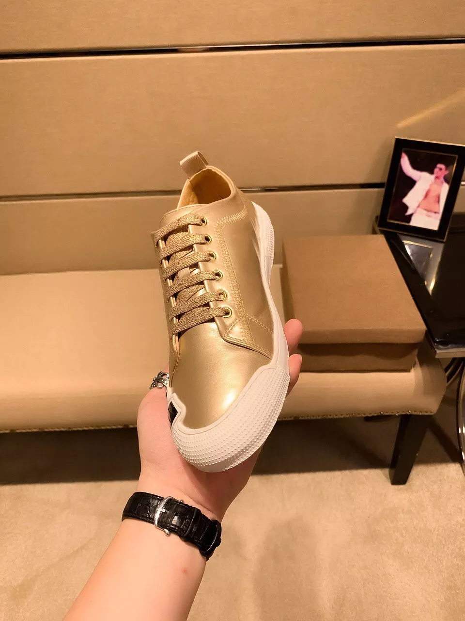 Comfortable 3654 Armani Casual Shoes For Men