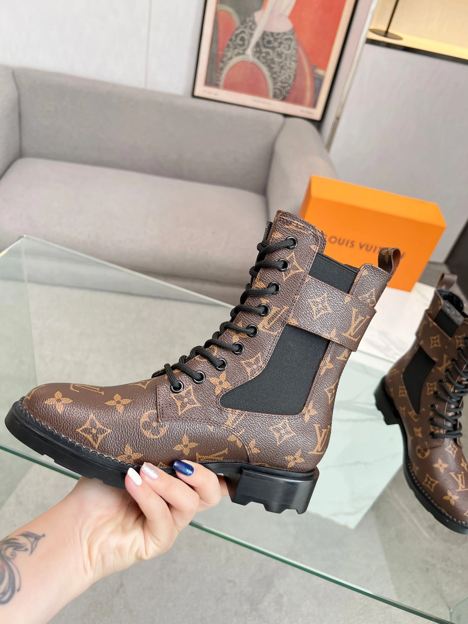 Comfortable 3757 Louis Vuitton Boots For Women