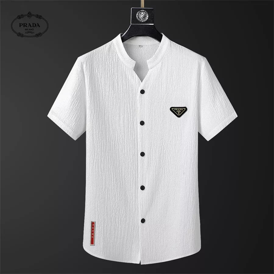 Comfortable 3788 Prada Tracksuits Short Sleeved For Men