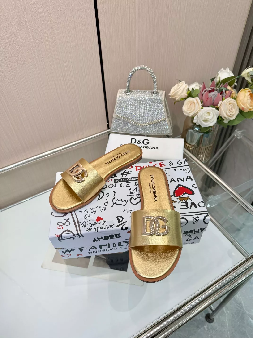 Comfortable 3829 Dolce & Gabbana D&G Slippers For Women