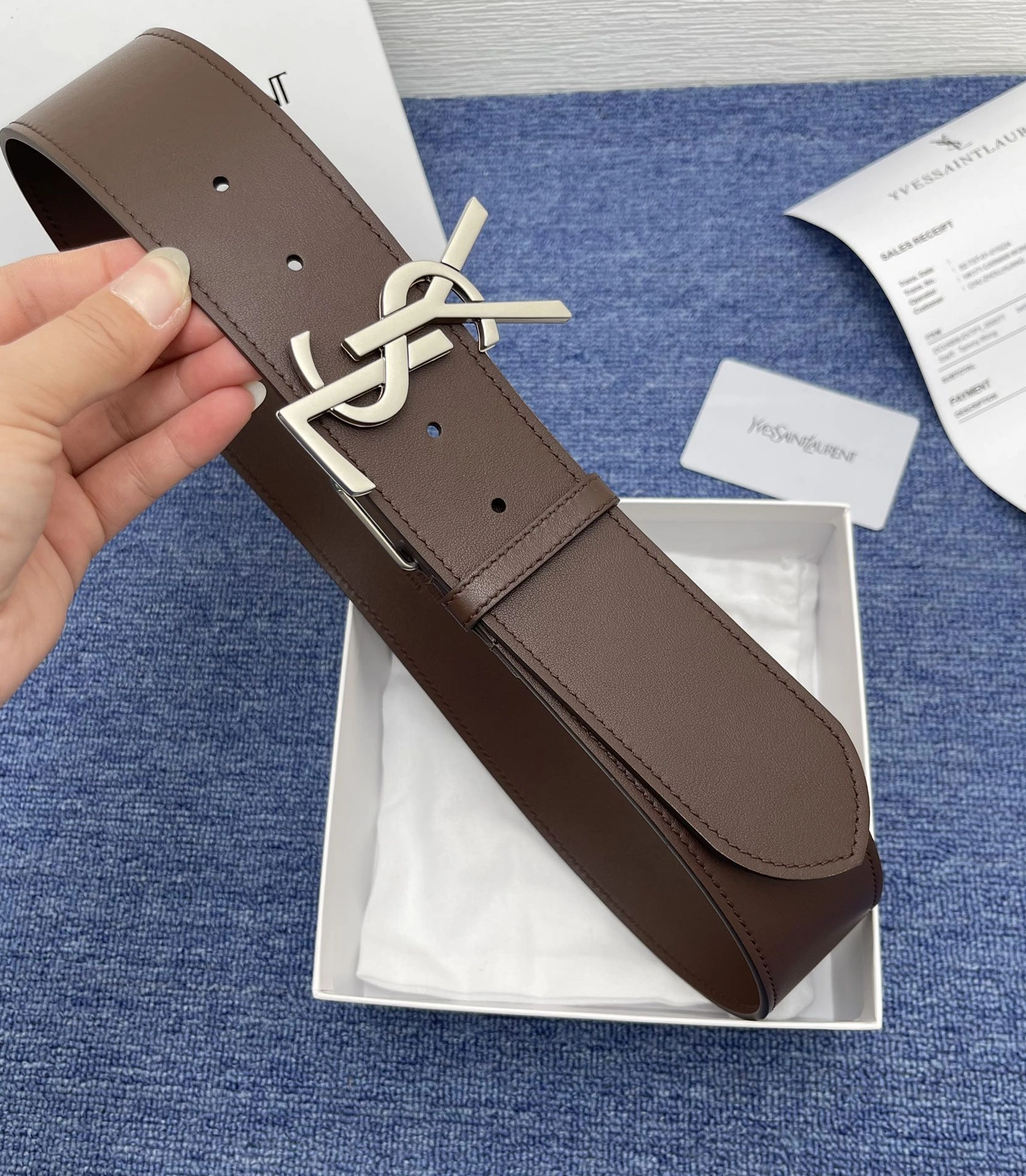 Comfortable 3835 Yves Saint Laurent AAA Quality Belts For Women