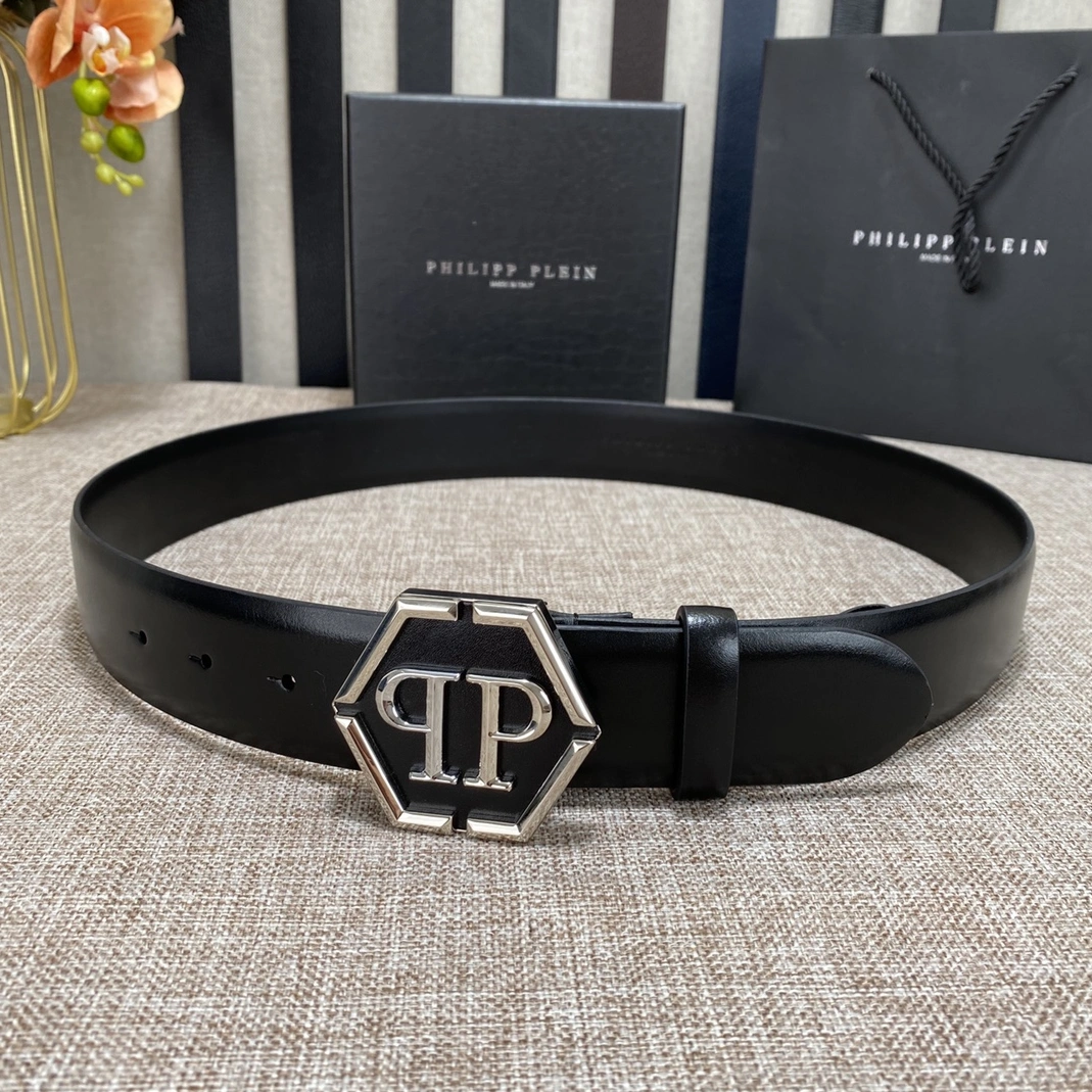 Comfortable 3995 Philipp Plein PP AAA Quality Belts For Men