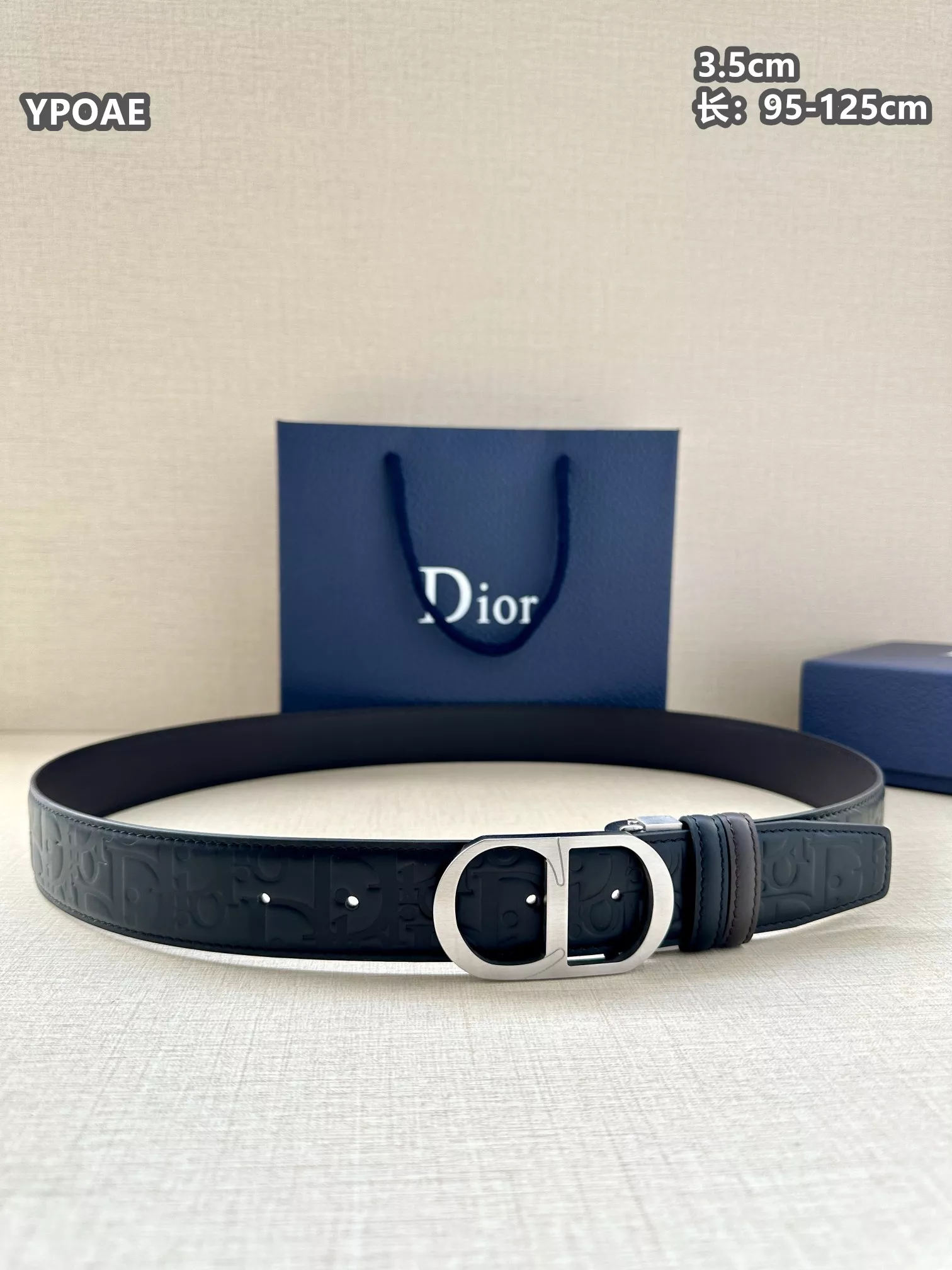 Comfortable 3997 Christian Dior AAA Quality Belts For Men