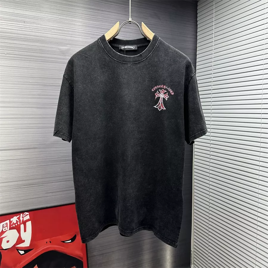 Comfortable 4180 Chrome Hearts T-Shirts Short Sleeved For Unisex