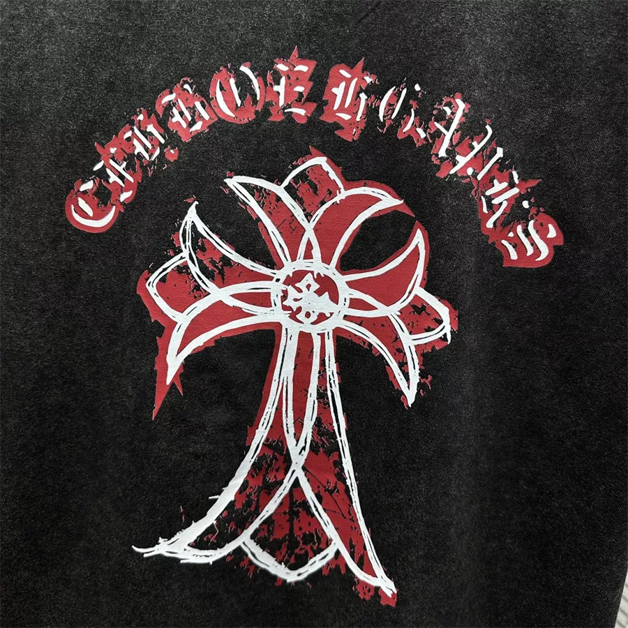Comfortable 4180 Chrome Hearts T-Shirts Short Sleeved For Unisex