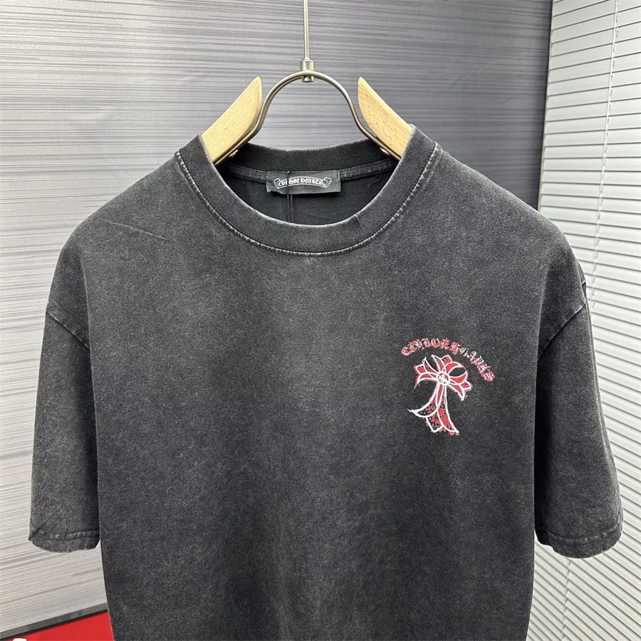 Comfortable 4180 Chrome Hearts T-Shirts Short Sleeved For Unisex