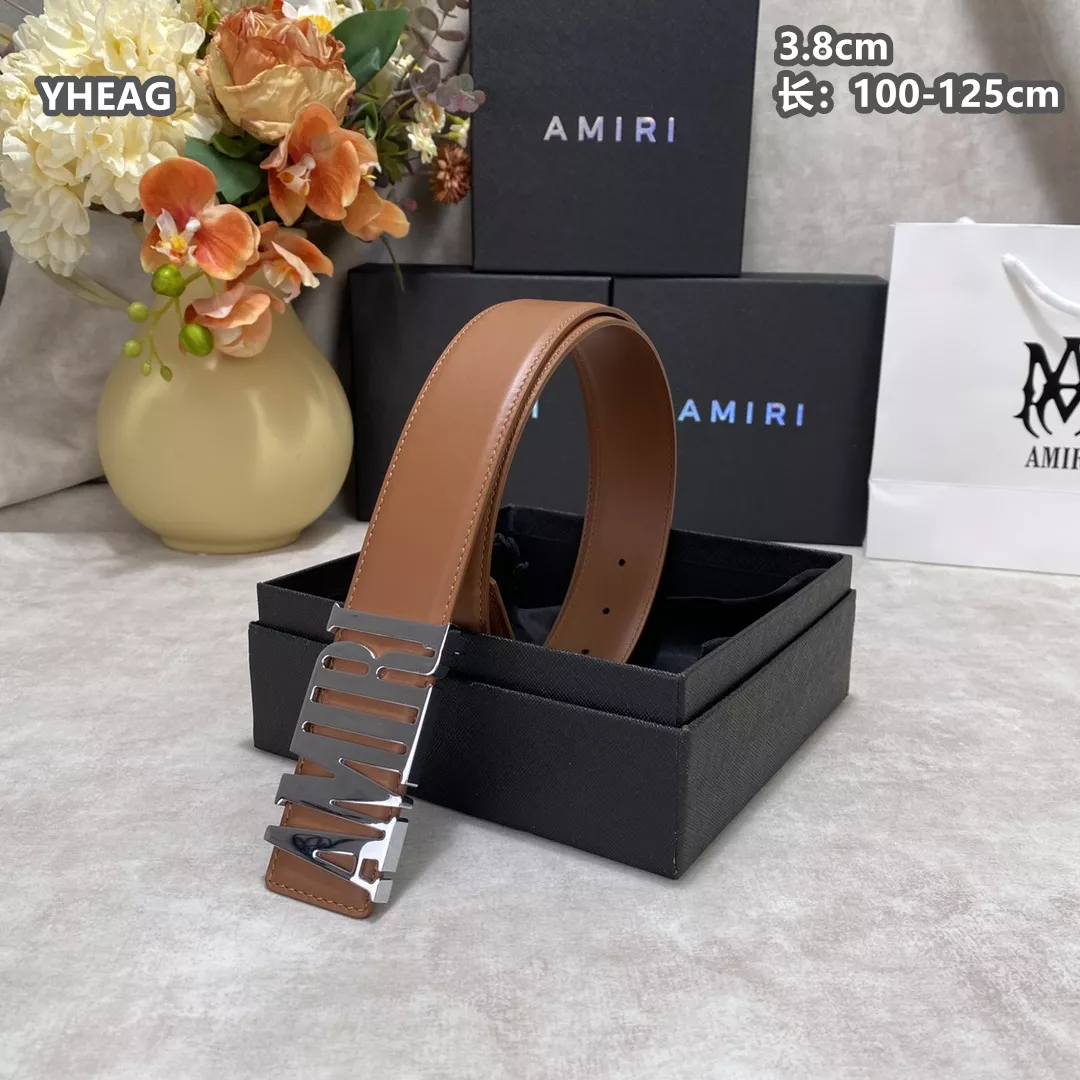 Comfortable 4182 Amiri AAA Quality Belts For Men