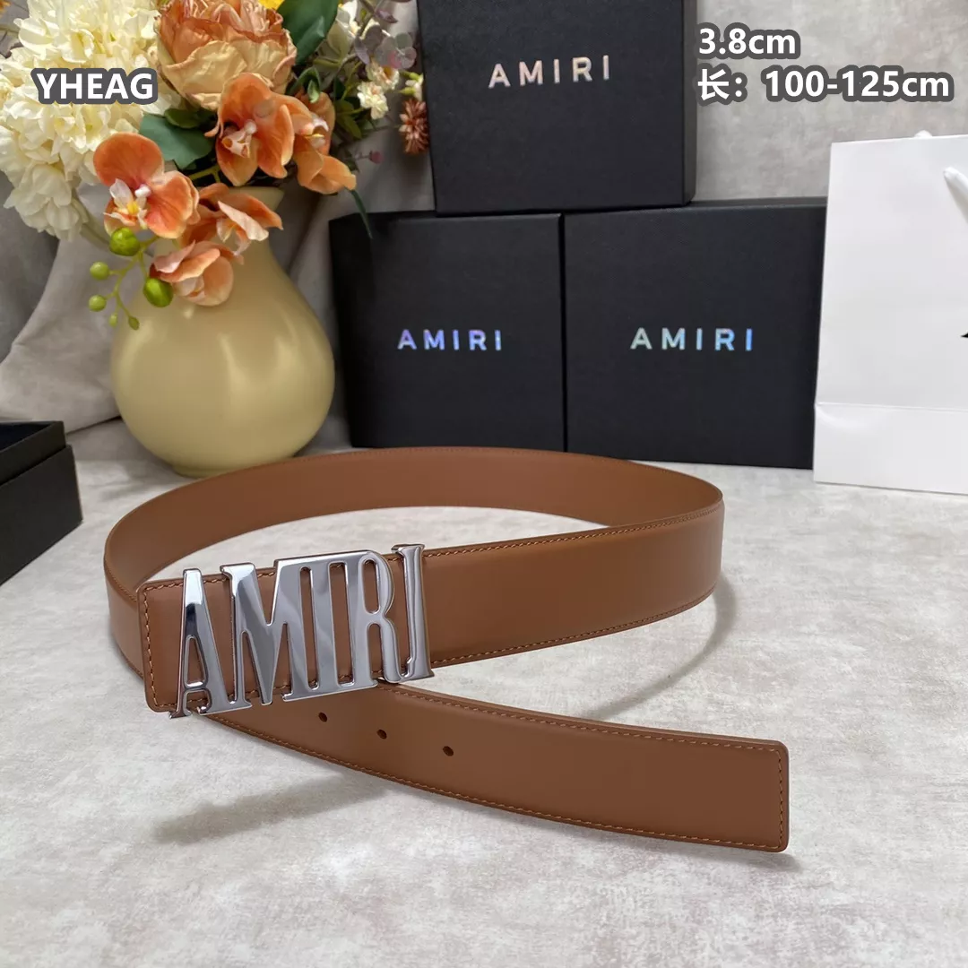 Comfortable 4182 Amiri AAA Quality Belts For Men