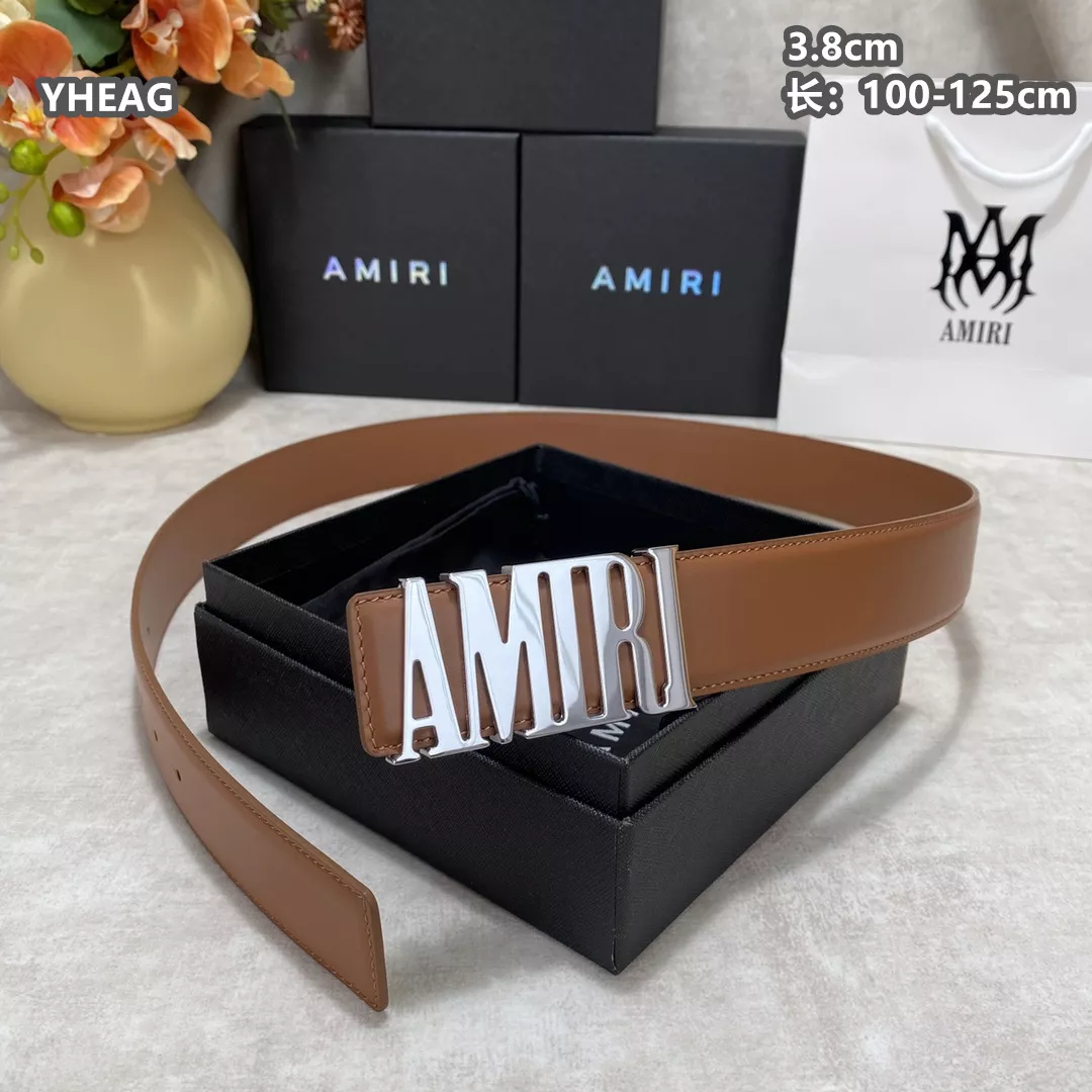 Comfortable 4182 Amiri AAA Quality Belts For Men