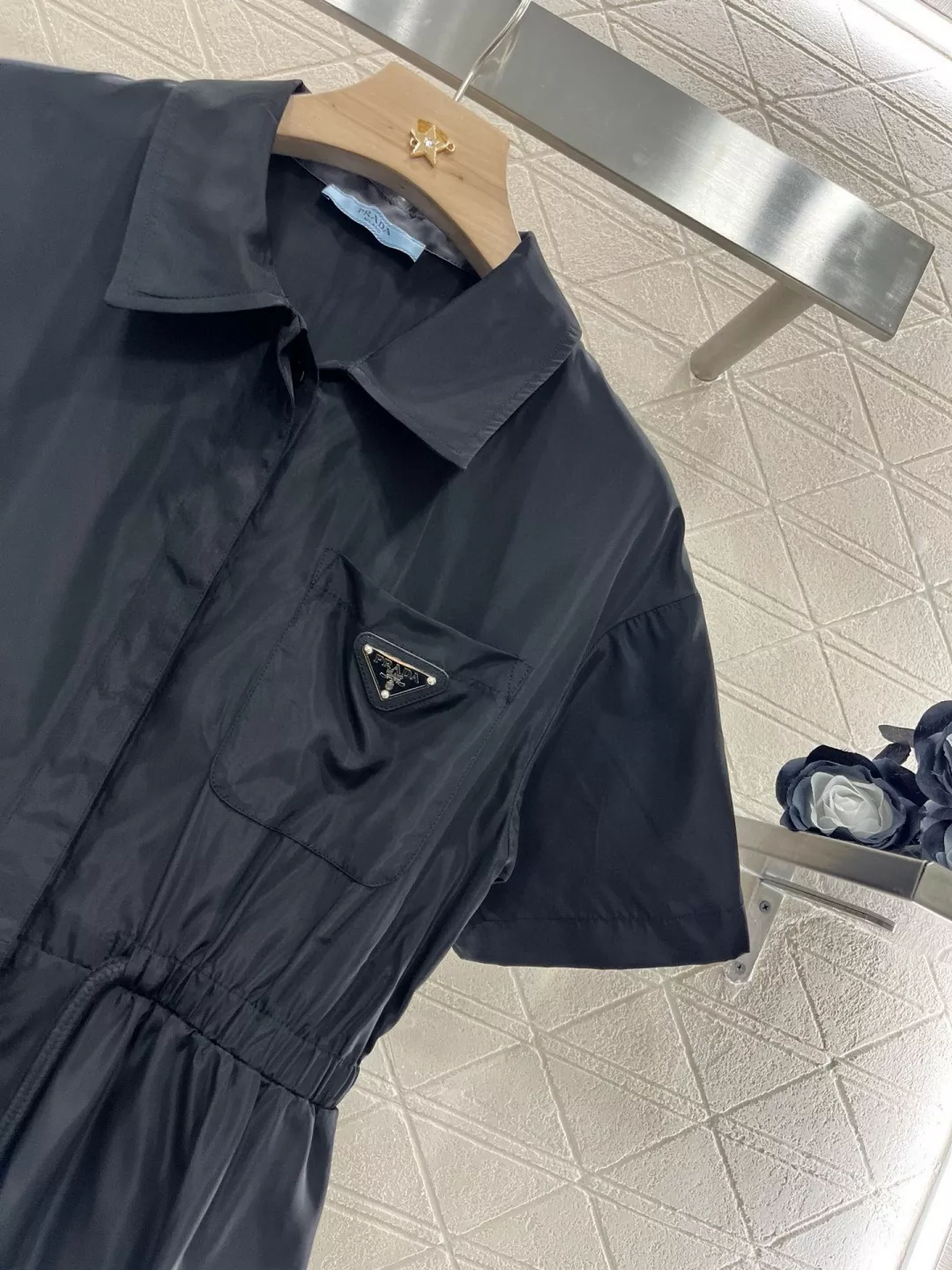 Comfortable 4218 Prada Dresses Short Sleeved For Women