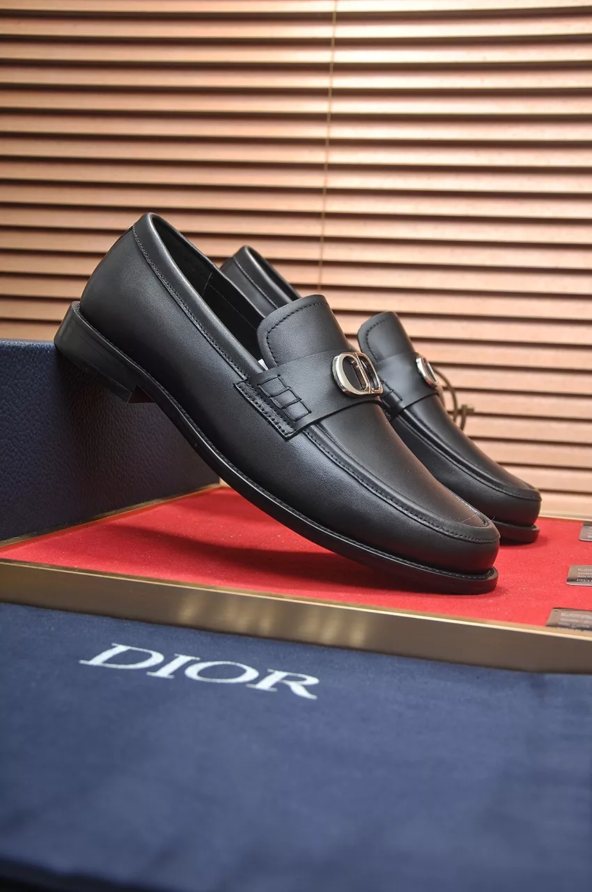 Comfortable 4330 Christian Dior Leather Shoes For Men