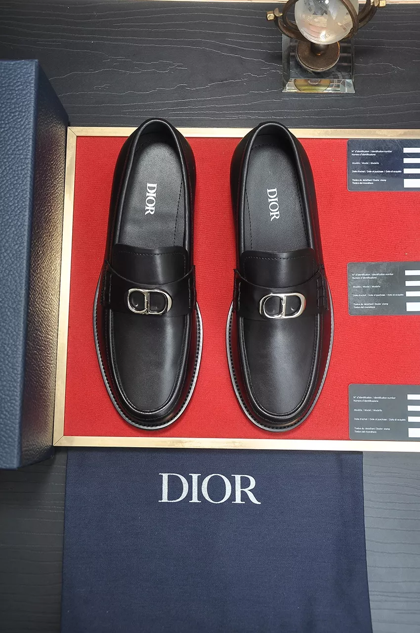 Comfortable 4330 Christian Dior Leather Shoes For Men