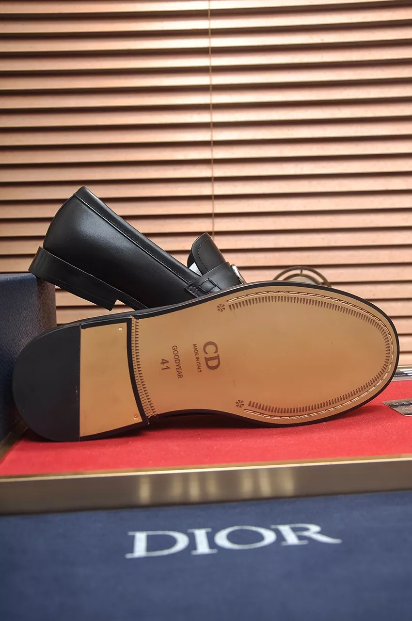 Comfortable 4330 Christian Dior Leather Shoes For Men