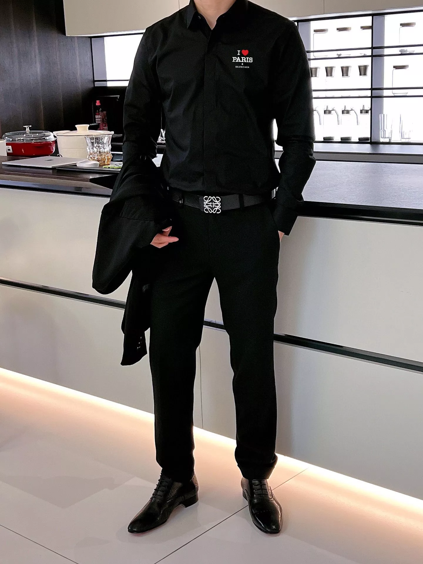Comfortable 4343 Balenciaga Shirts Long Sleeved For Men