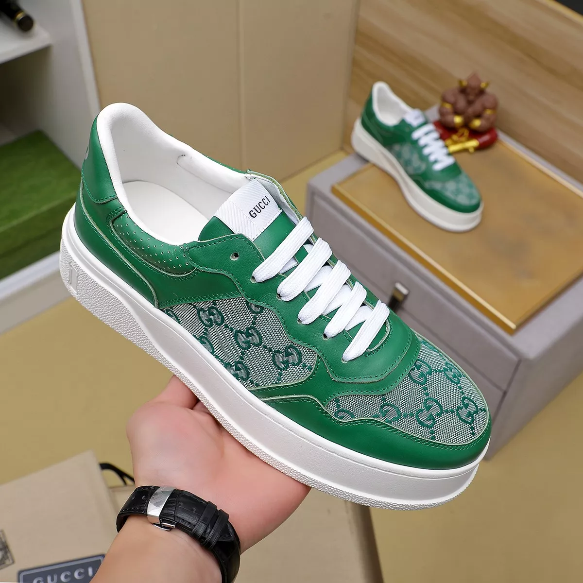 Comfortable 4358 Gucci Casual Shoes For Men