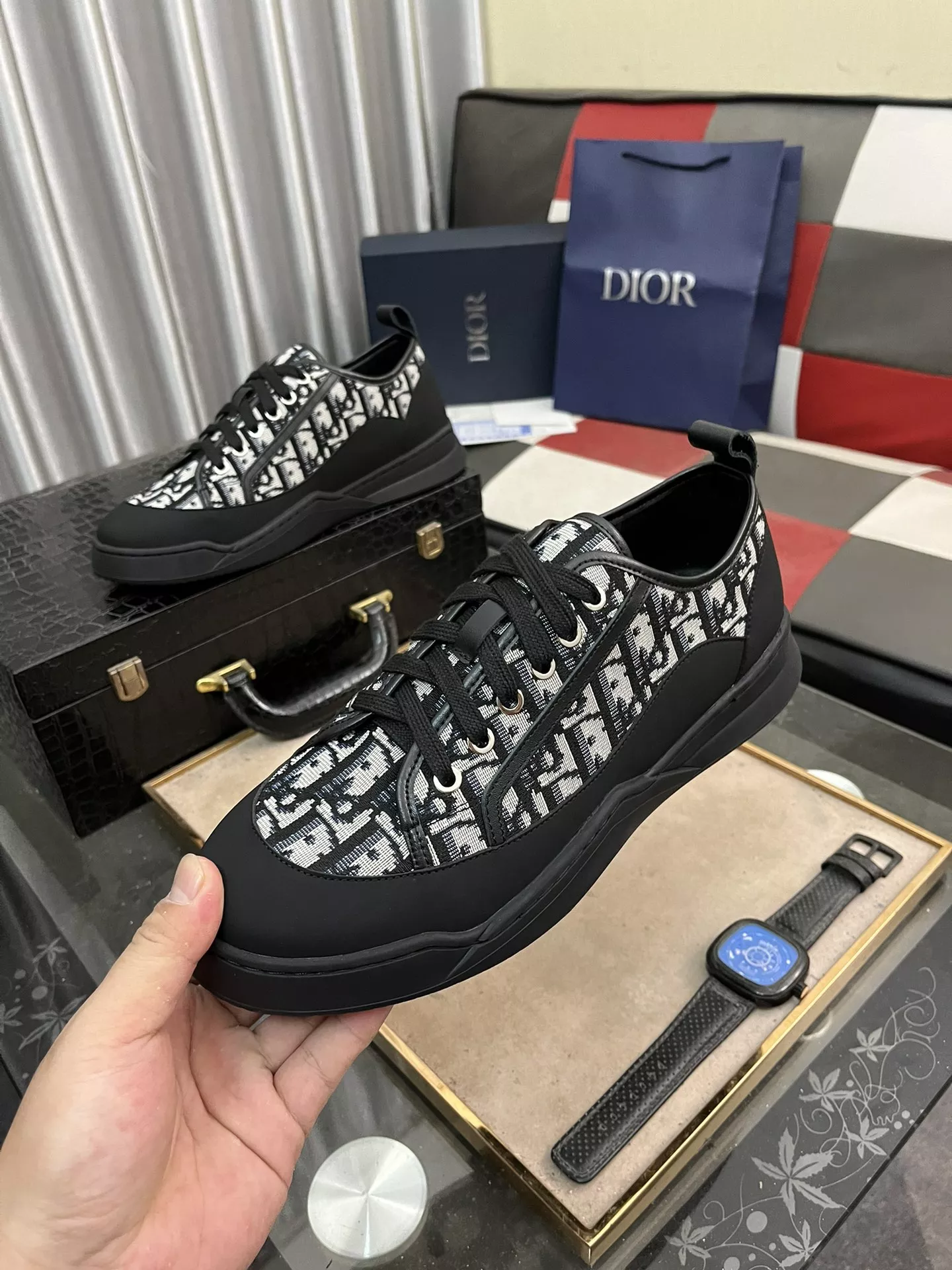 Comfortable 4379 Christian Dior Casual Shoes For Men