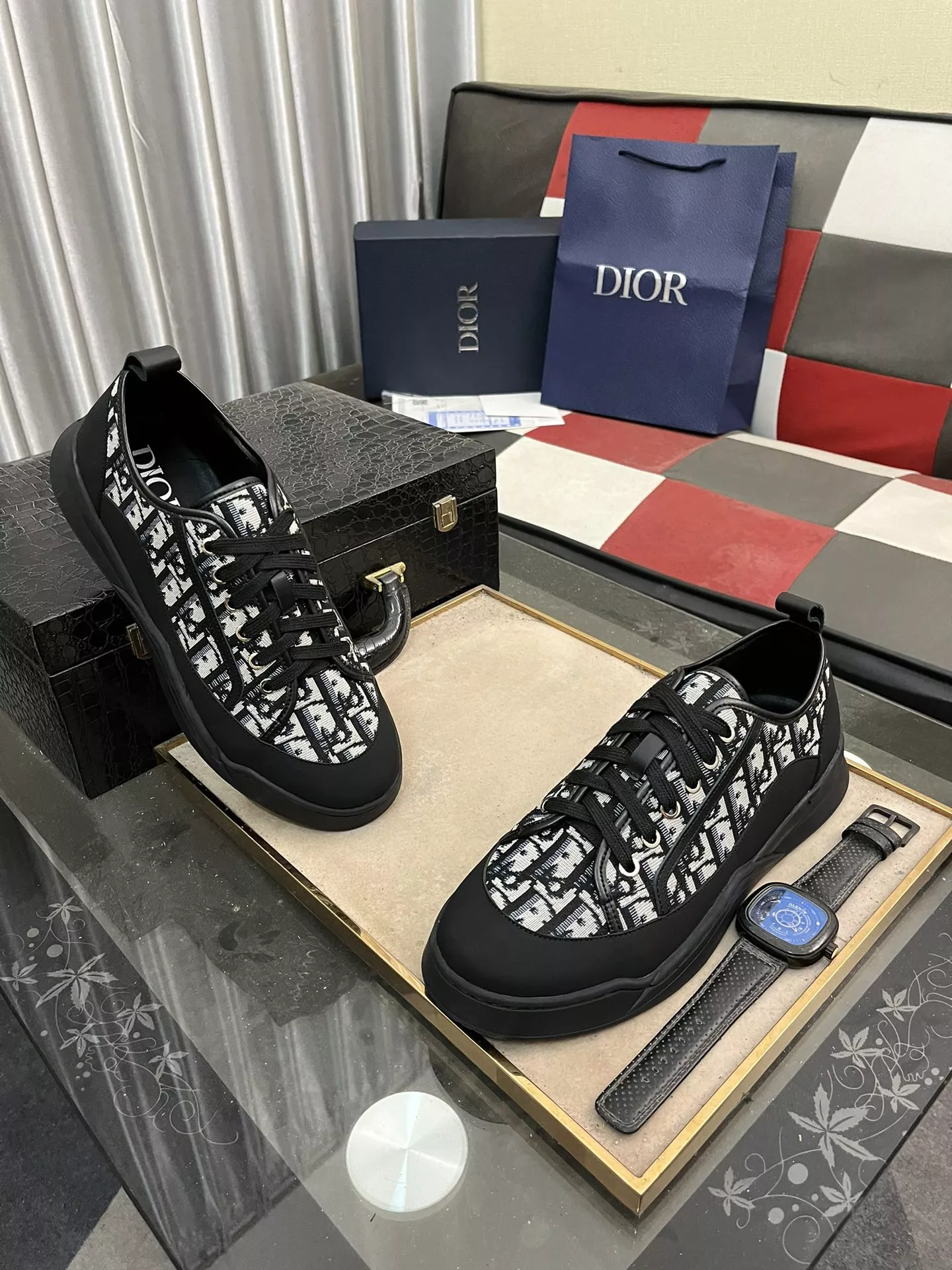 Comfortable 4379 Christian Dior Casual Shoes For Men