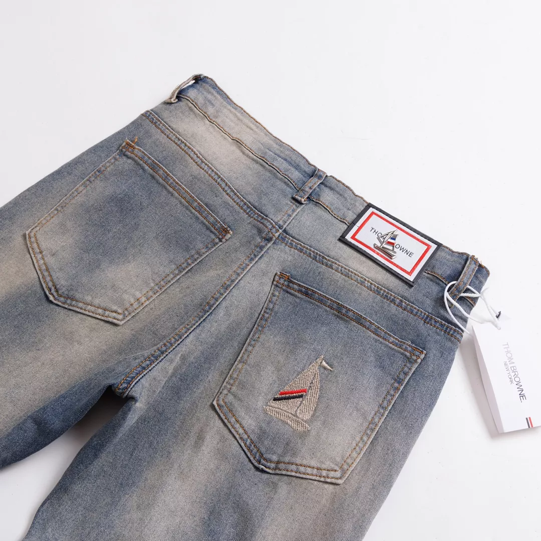 Comfortable 443 Thom Browne TB Jeans For Men