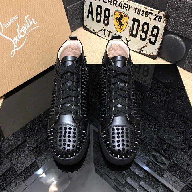 Comfortable 444 Christian Louboutin CL High Tops Shoes For Women
