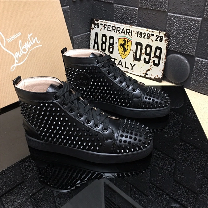 Comfortable 444 Christian Louboutin CL High Tops Shoes For Women