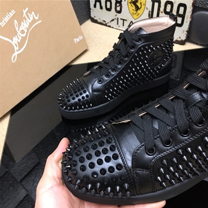 Comfortable 444 Christian Louboutin CL High Tops Shoes For Women