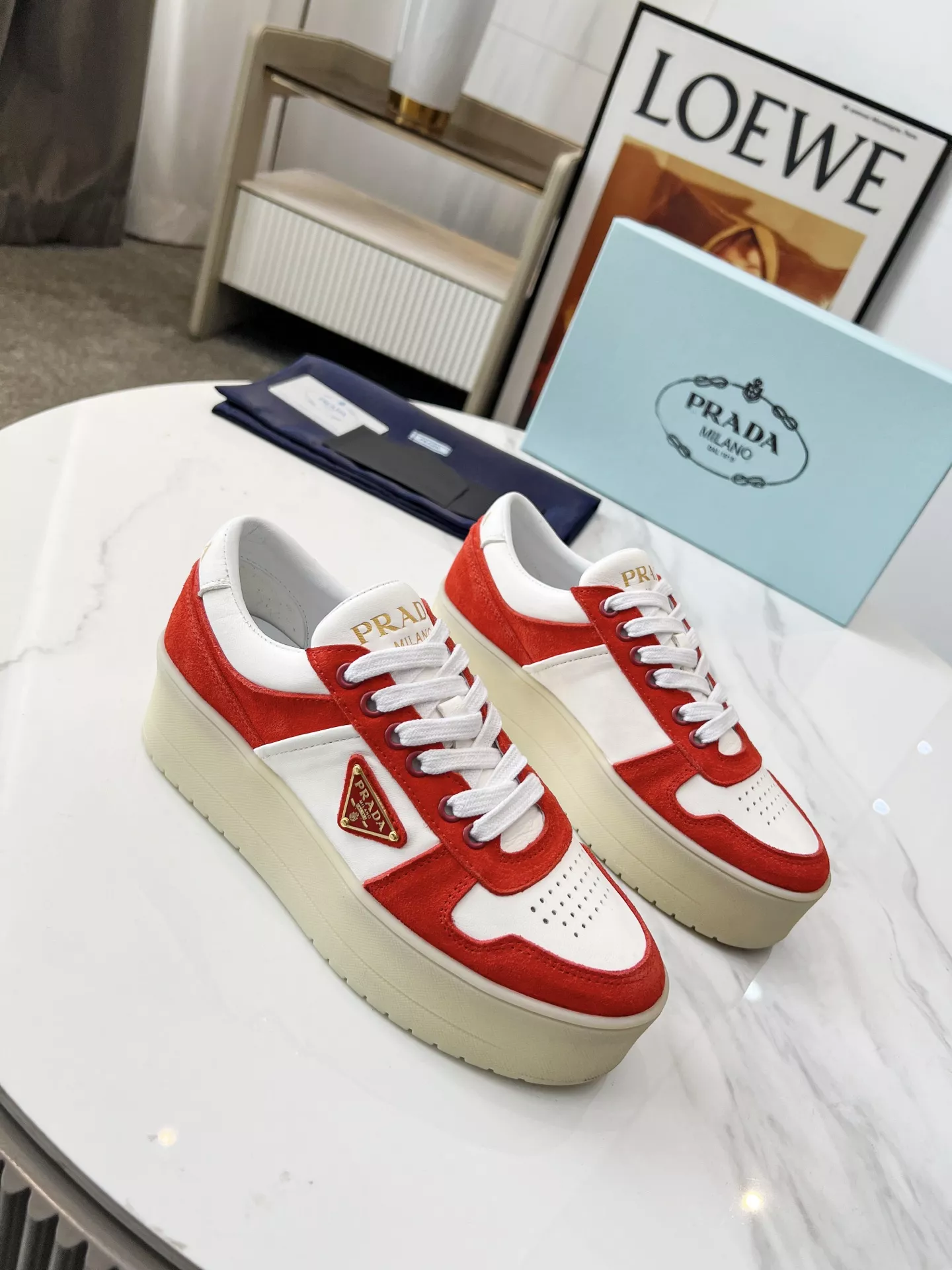 Comfortable 4442 Prada Casual Shoes For Women