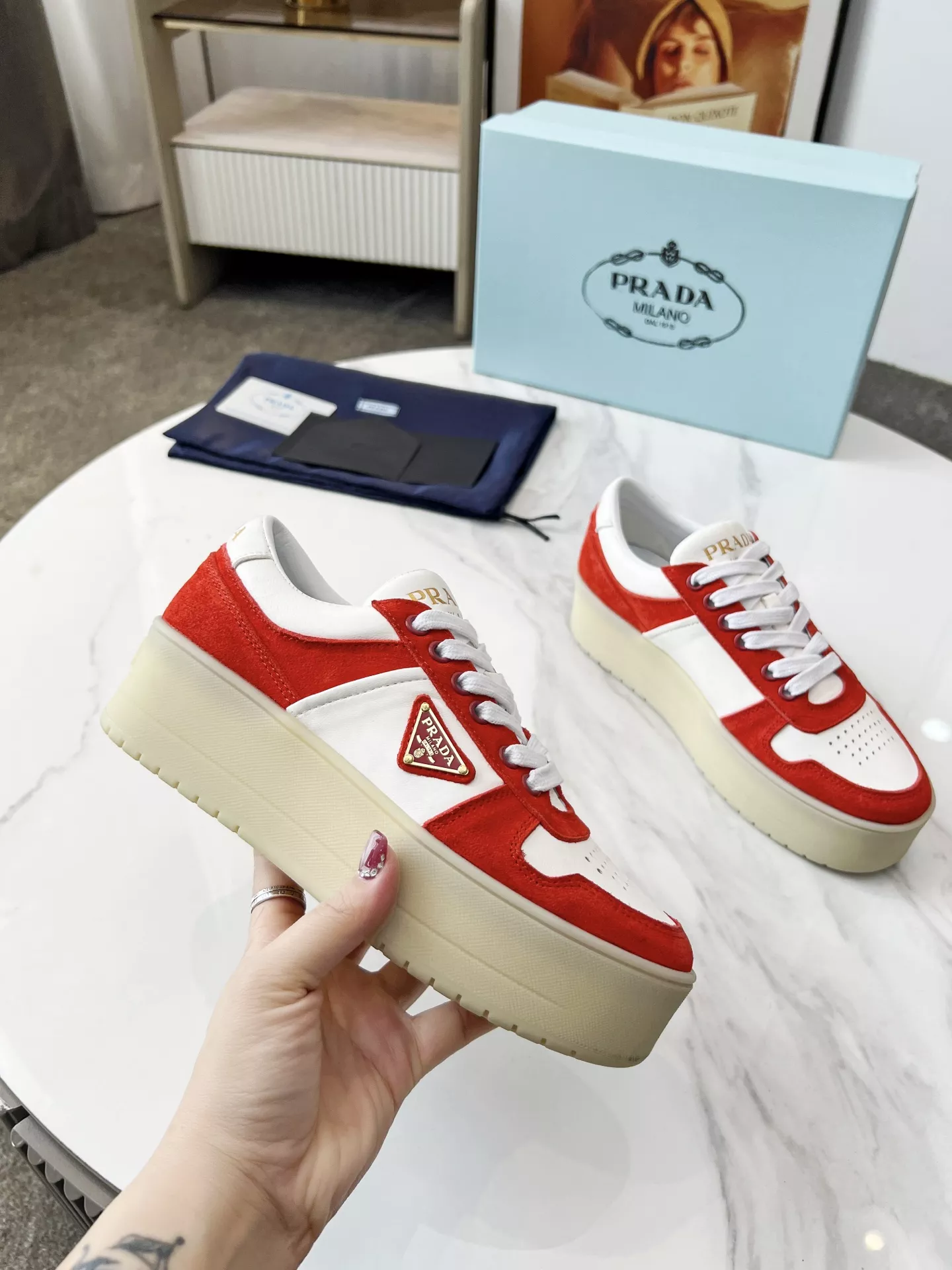 Comfortable 4442 Prada Casual Shoes For Women
