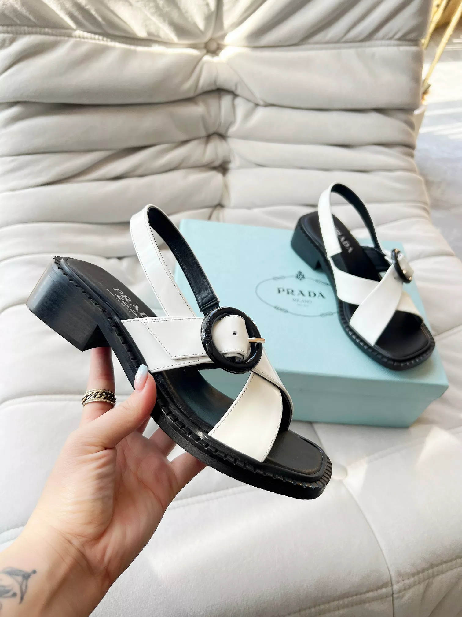 Comfortable 4566 Prada Sandal For Women
