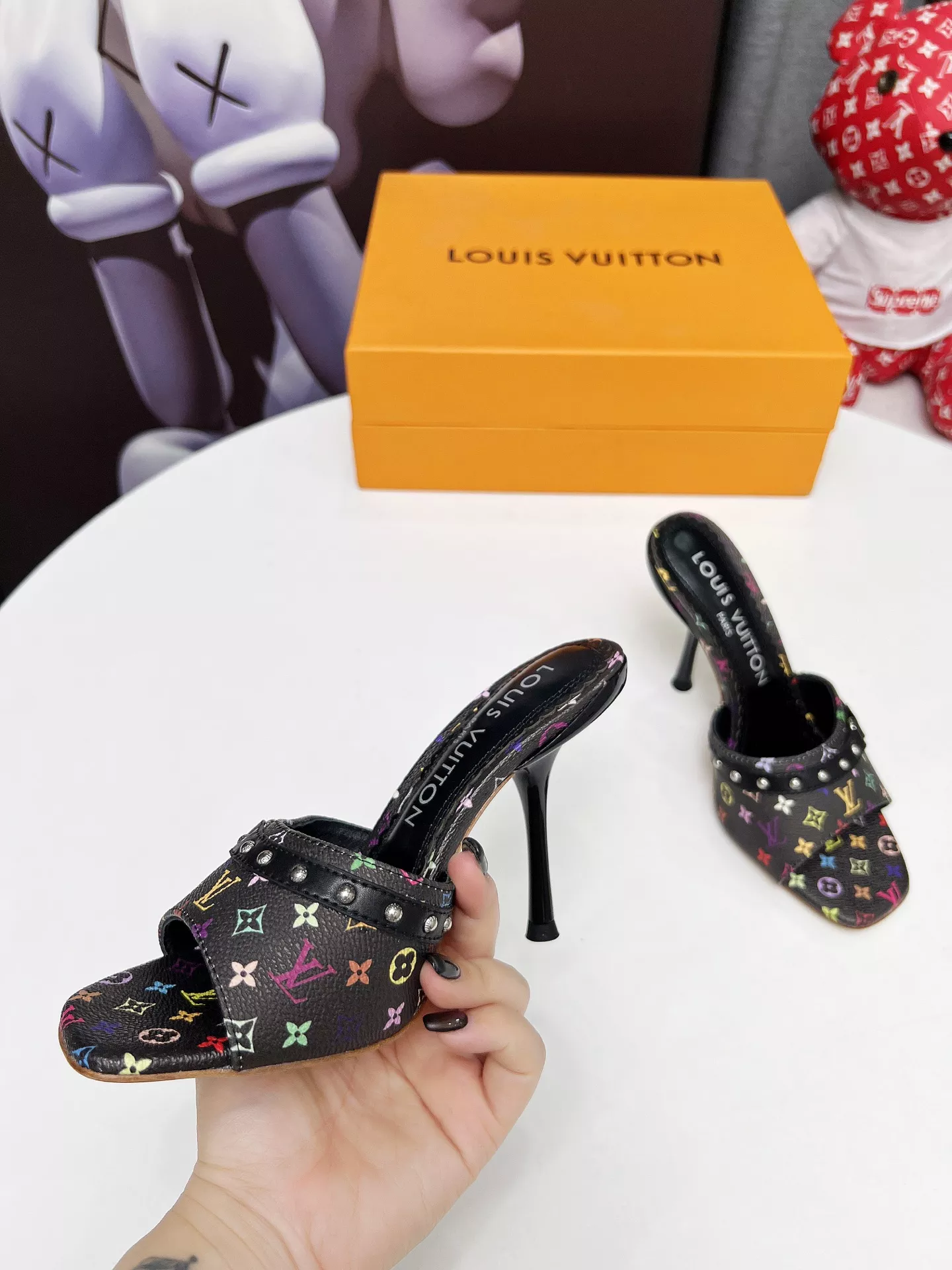 Comfortable 4642 Louis Vuitton Slippers For Women