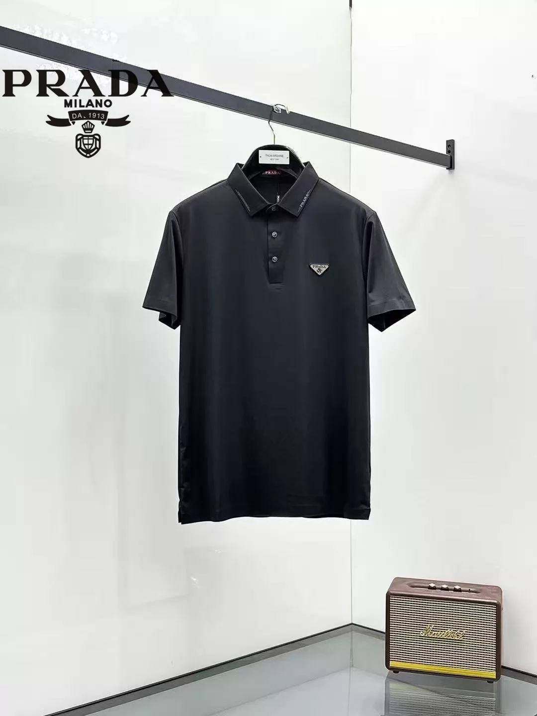 Comfortable 4654 Prada T-Shirts Short Sleeved For Men