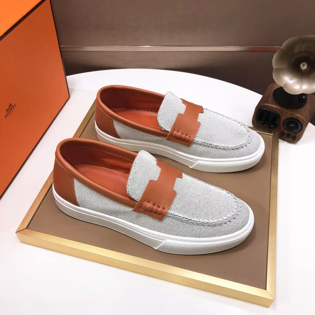 Comfortable 4657 Hermes Casual Shoes For Men