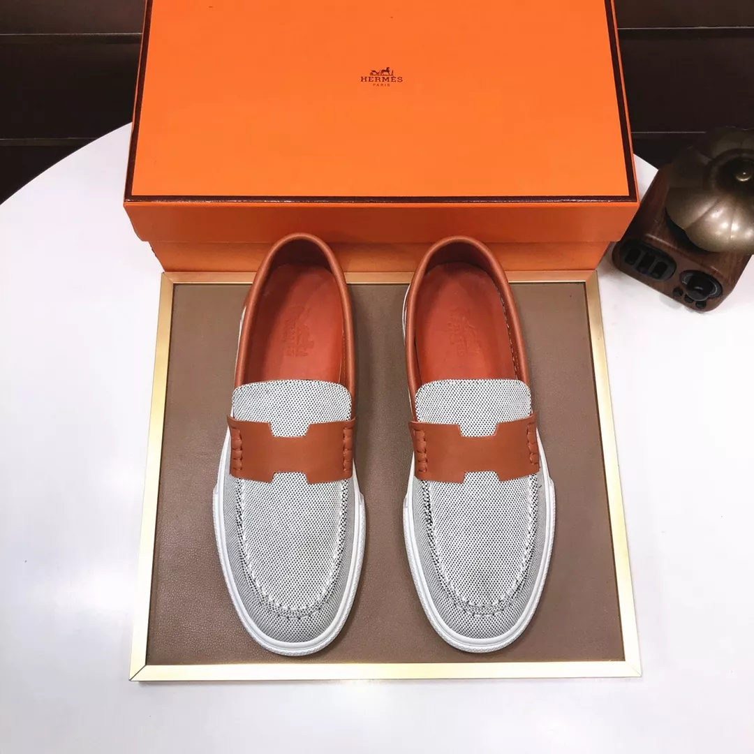 Comfortable 4657 Hermes Casual Shoes For Men
