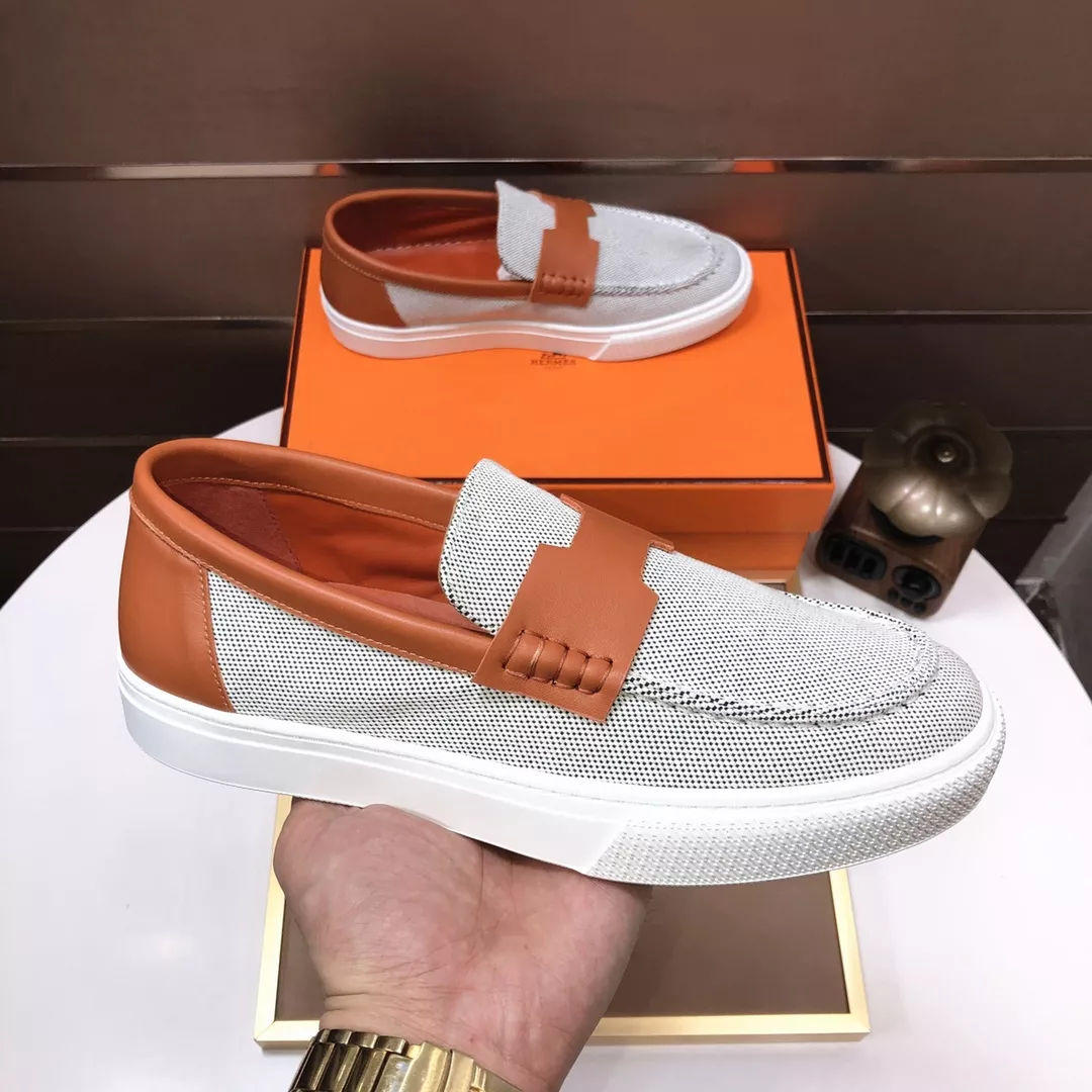 Comfortable 4657 Hermes Casual Shoes For Men
