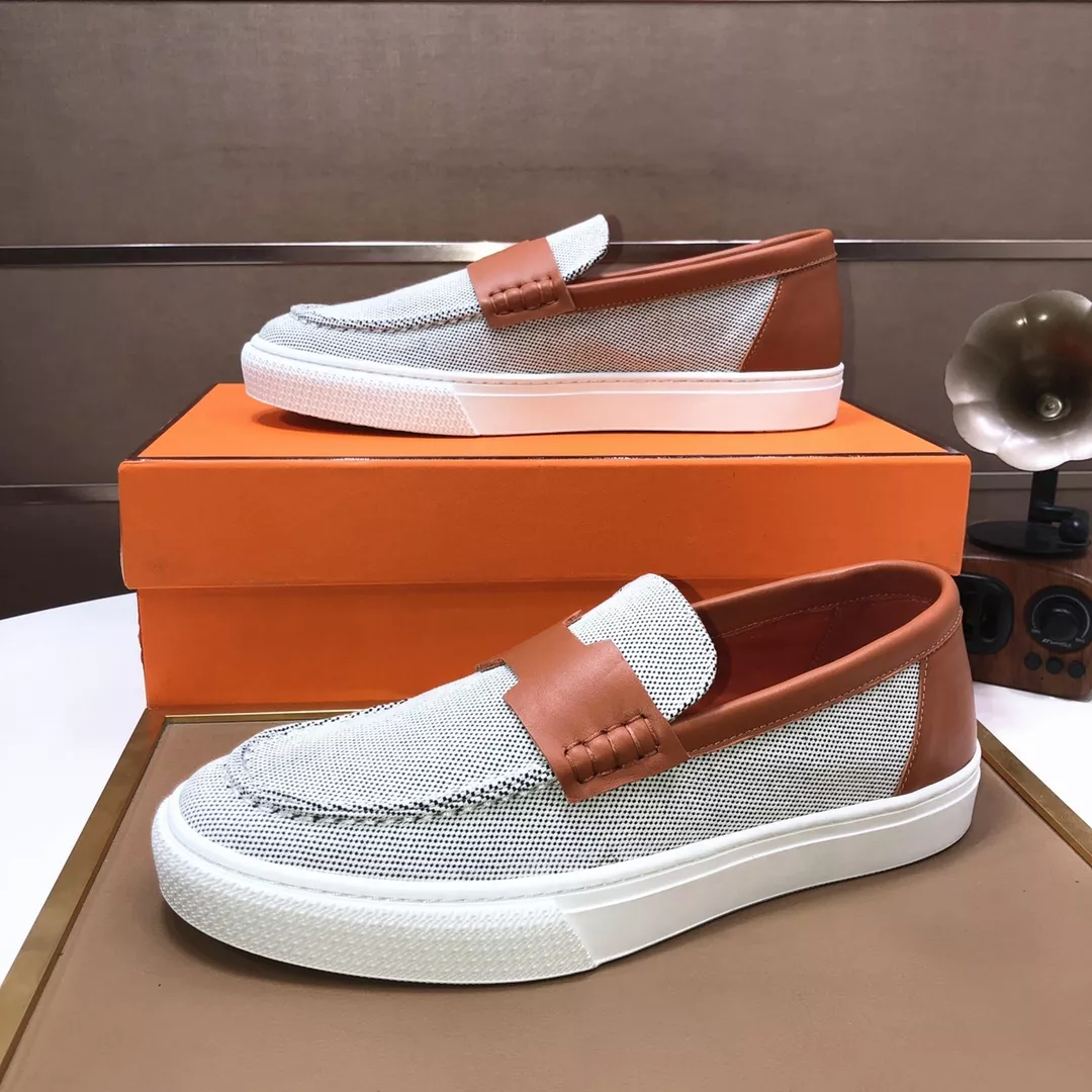 Comfortable 4657 Hermes Casual Shoes For Men